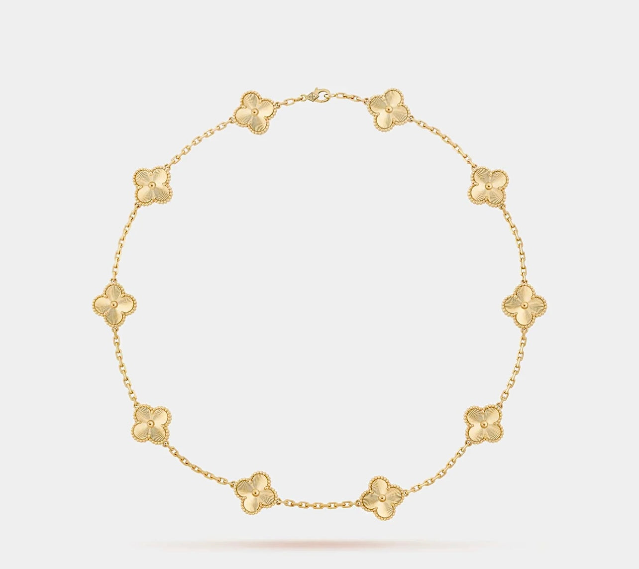 VANCLEEF Vintage Alhambra necklace, 10 motifs