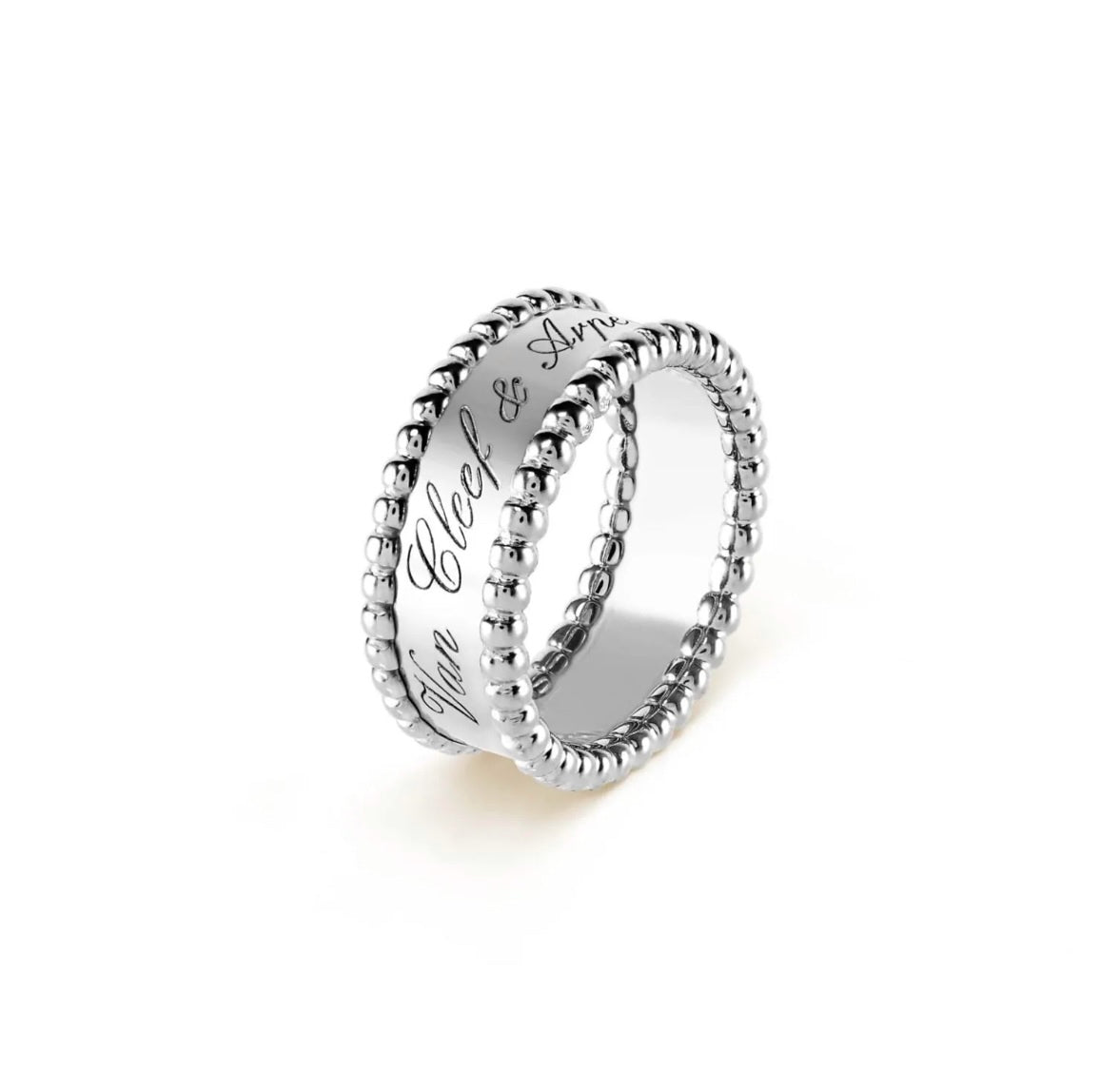 Van Cleef & Arpels Perlée Signature Ring Yellow Gold