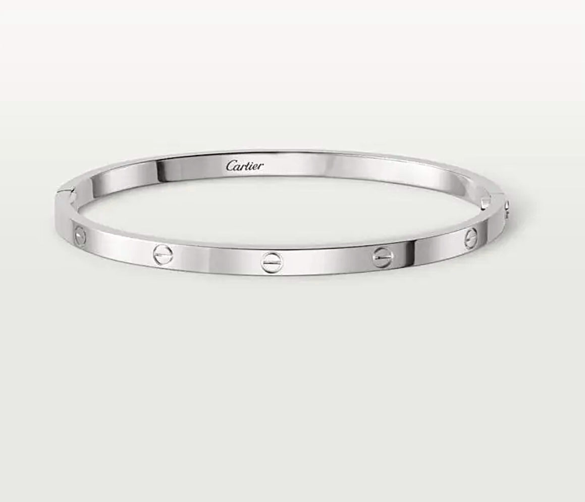 Cartier Love Bracelet – 18ct Yellow Gold and white gold | سوار كارتييه لاف ذهب أصفر