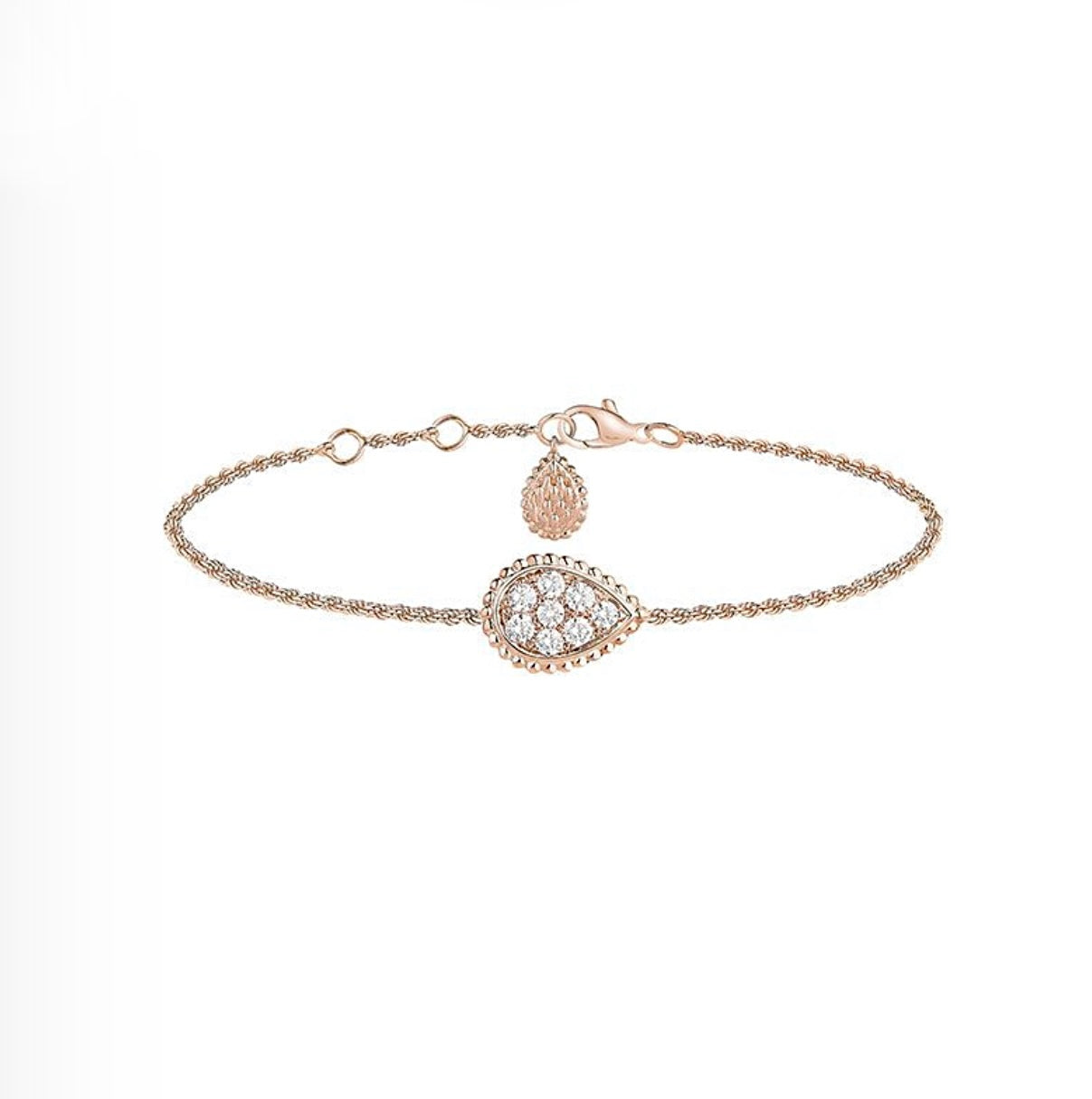 Boucheron Serpent Bohème Diamond Bracelet S Motif | بوشرون إسوارة سيربان بوهيم الماس موتيف S