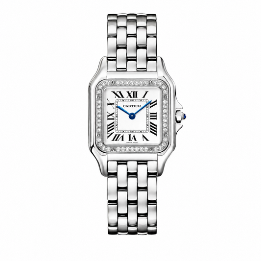 Cartier Panthère Watch 22mm Diamond Bezel