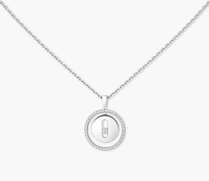 Messika Lucky Move 18ct Rose Gold and Diamond Necklace