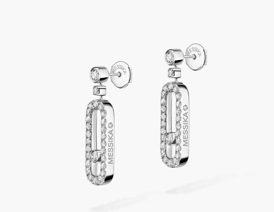 Messika Diamond Earrings Move Uno
