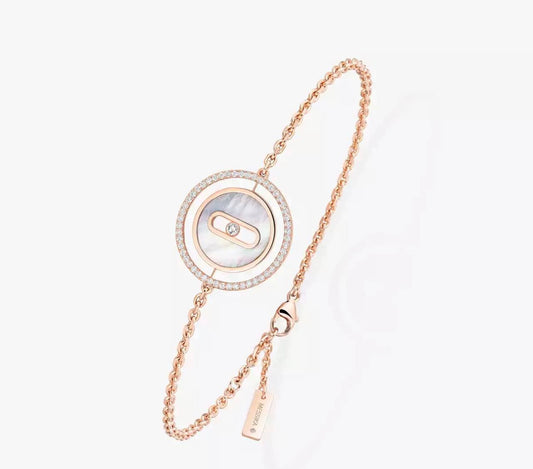 Messika Lucky Move SM White Mother-of-Pearl Bracelet