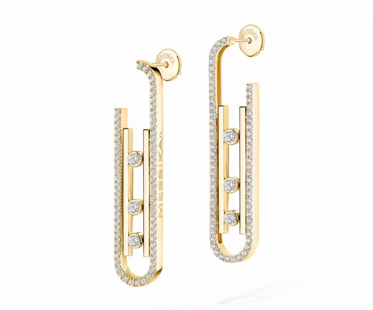 Messika Move 10th 18ct Diamond Earrings
