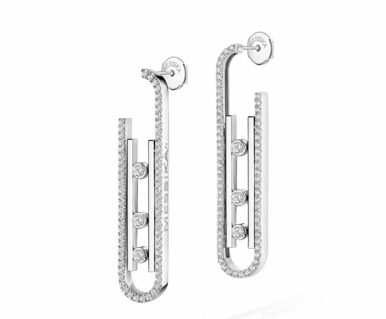 Messika Move 10th 18ct Diamond Earrings