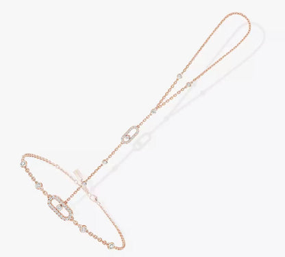 Messika Move Uno Hand Bracelet White Gold Diamond
