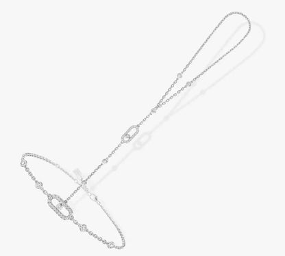 Messika Move Uno Hand Bracelet White Gold Diamond