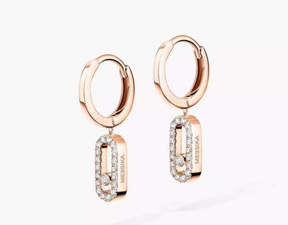Messika Move Uno Hoop Earrings