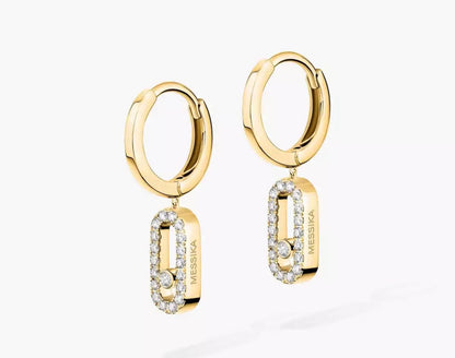 Messika Move Uno Hoop Earrings