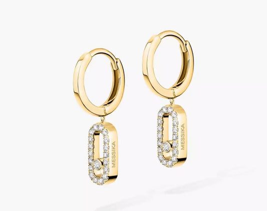 Messika Move Uno Hoop Earrings