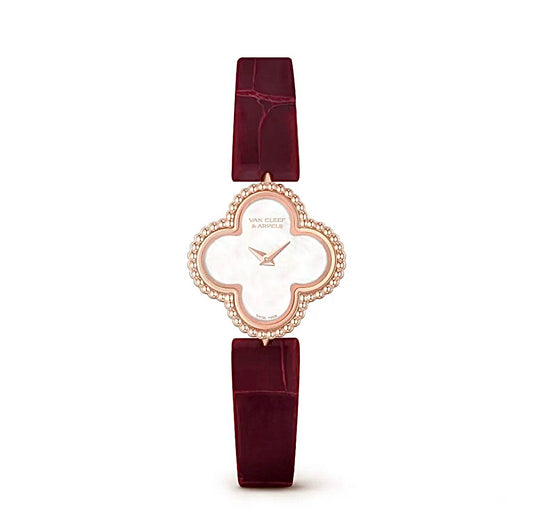Van Cleef & Arpels Sweet Alhambra Watch 23mm Rose Gold