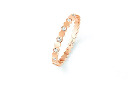Chaumet Bee My Love Ring Rose Gold Diamond