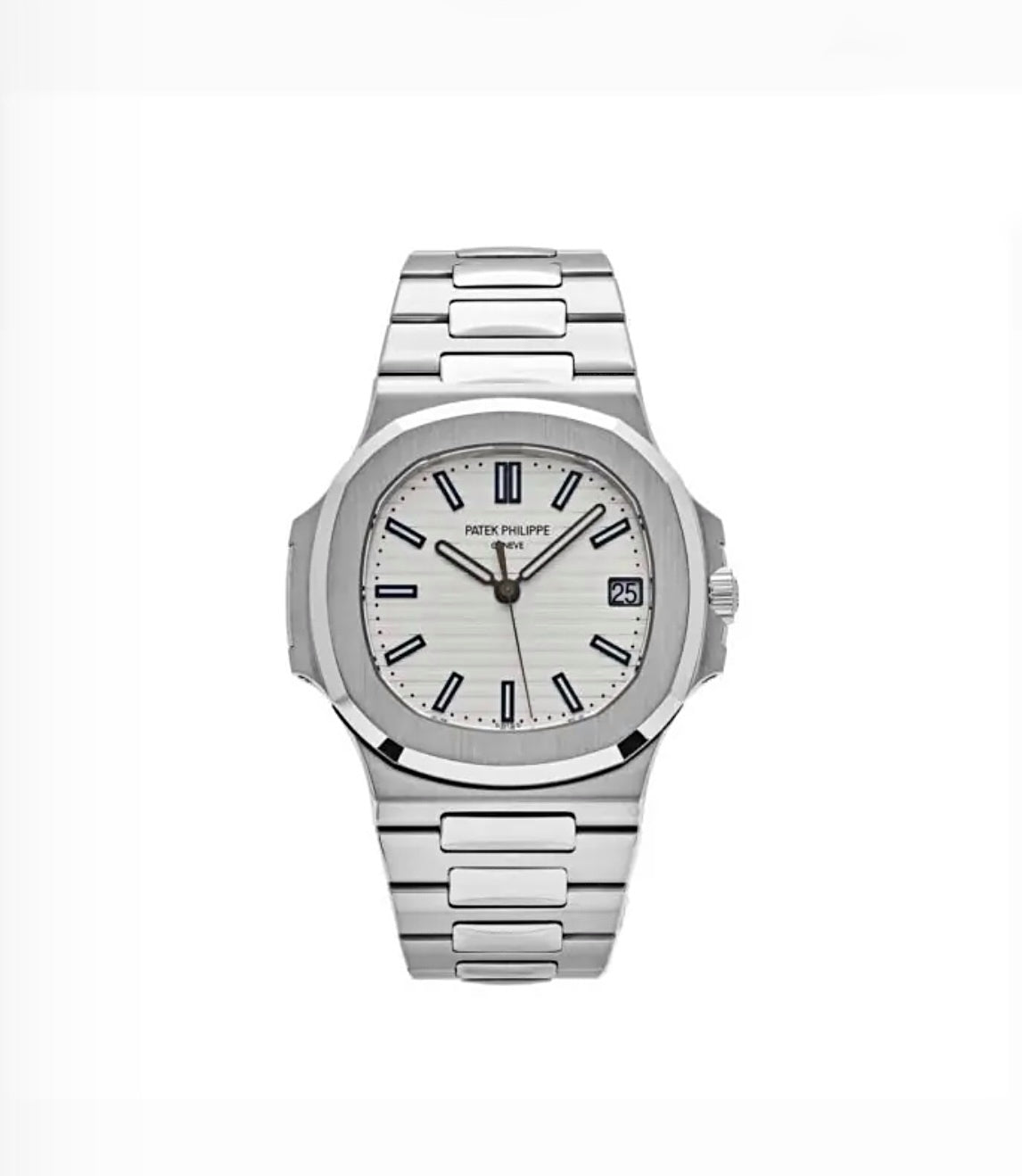 Patek Philippe Nautilus 40MM – Steel, White Dial