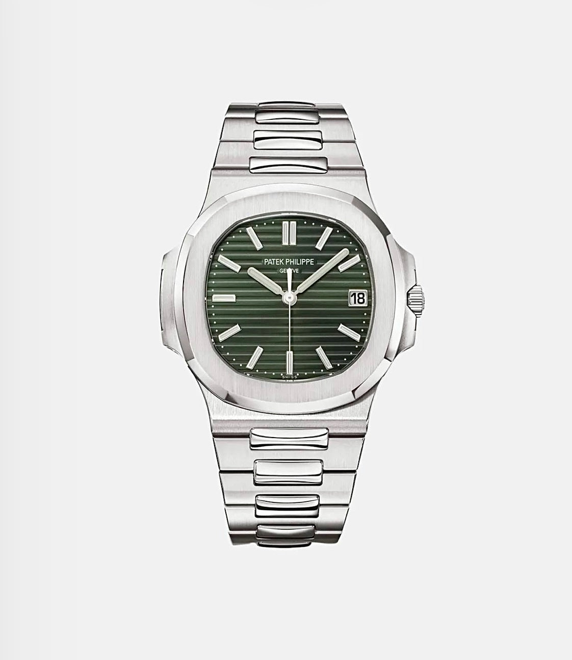 Patek Philippe Nautilus 40MM – Steel, Olive Green Dial