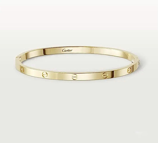Cartier Love Bracelet – 18ct Yellow Gold and white gold | سوار كارتييه لاف ذهب أصفر
