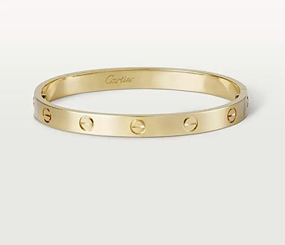 Cartier Love Bracelet Small Model – 18ct Yellow and white Gold | سوار كارتييه لاف صغير ذهب أصفر