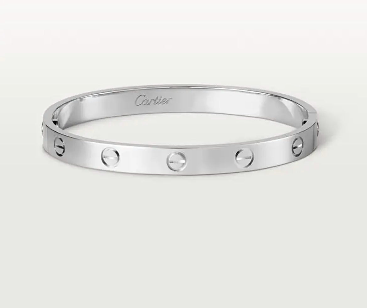 Cartier Love Bracelet Small Model – 18ct Yellow and white Gold | سوار كارتييه لاف صغير ذهب أصفر