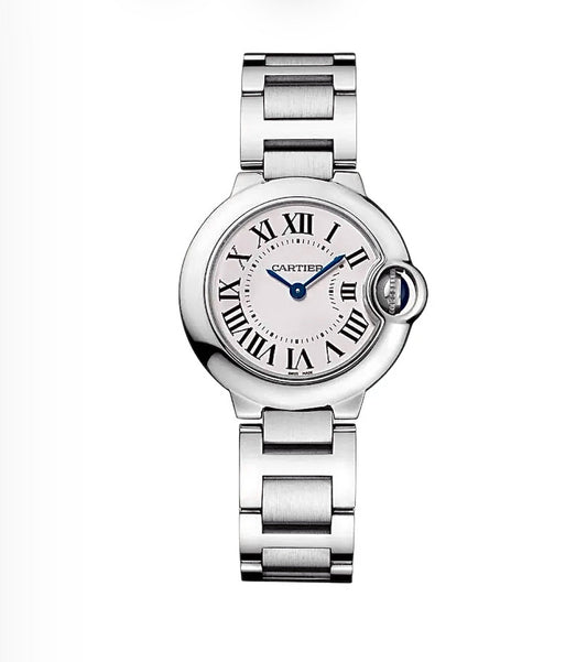 Cartier Ballon Bleu de Cartier Watch 28MM – Stainless Steel, White Roman Dial