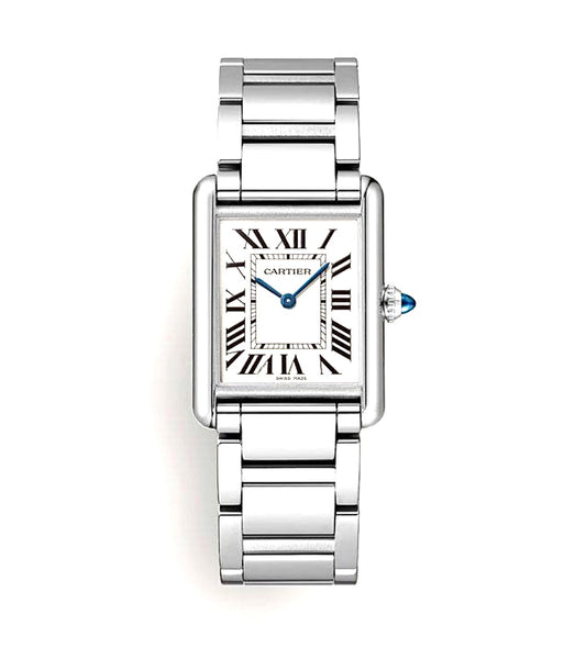 Cartier Tank Must de Cartier Medium Model 34x26MM – Stainless Steel, Quartz