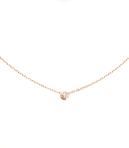Cartier D’Amour Necklace – Rose Gold, Single Diamond, Small Model