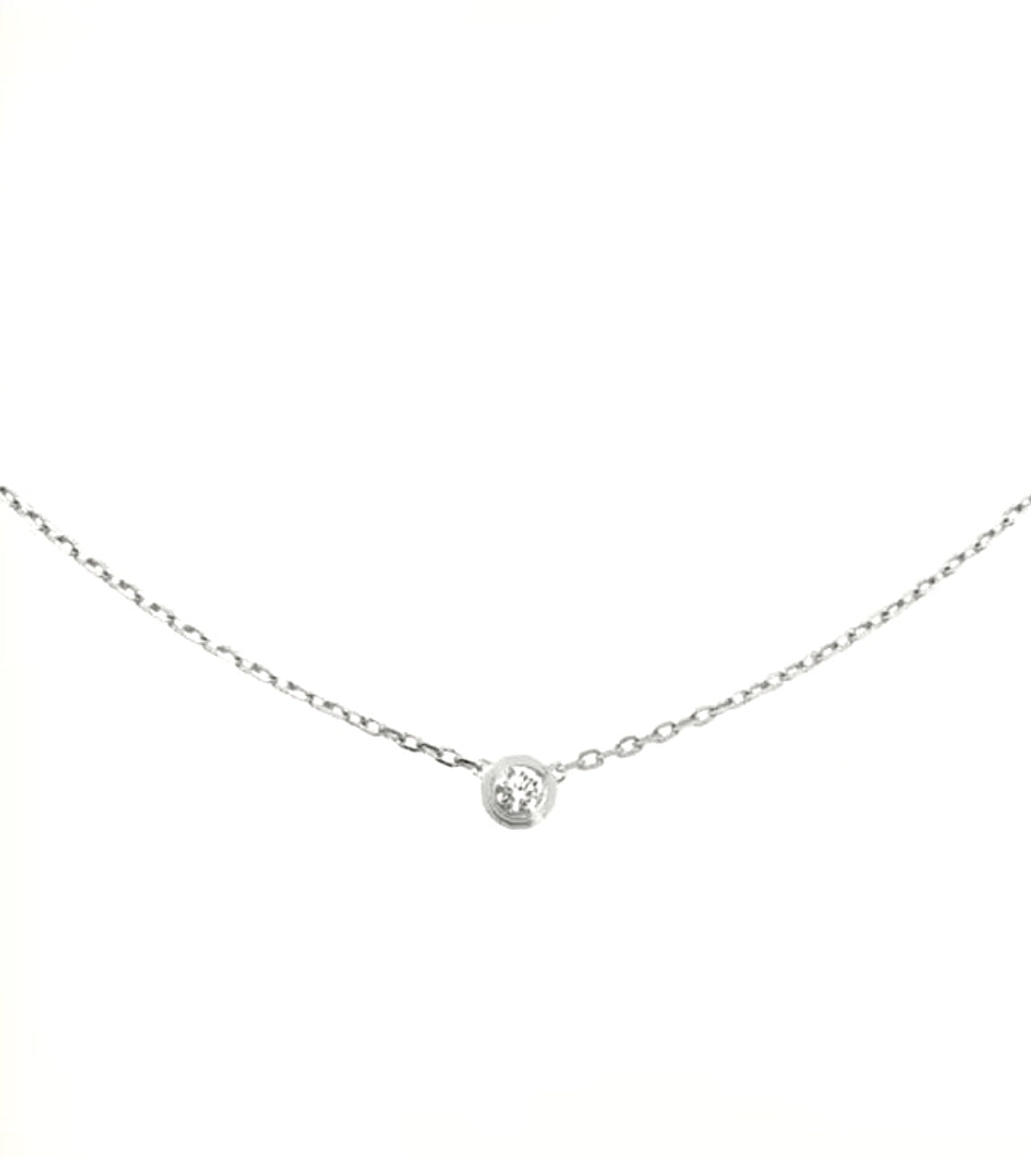 Cartier D’Amour Necklace – Rose Gold, Single Diamond, Small Model