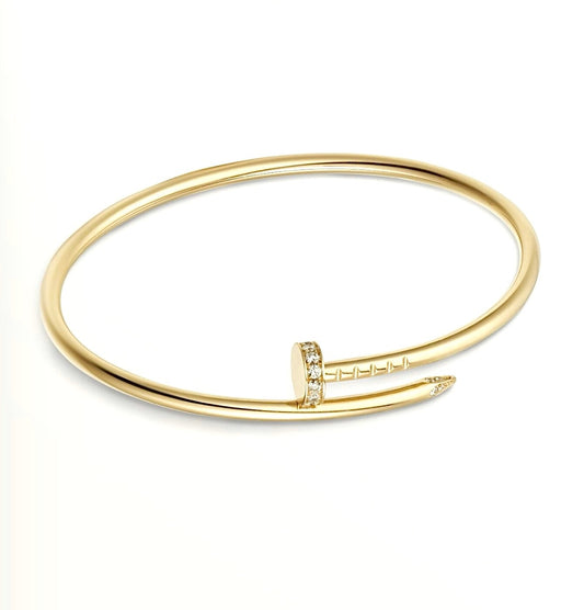 Cartier Juste un Clou Diamond Bangle – Yellow Gold