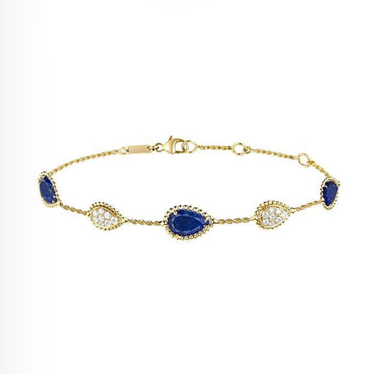 Boucheron Serpent Bohème Diamond Bracelet | بوشرون إسوارة سيربان بوهيم بالماس والياقوت