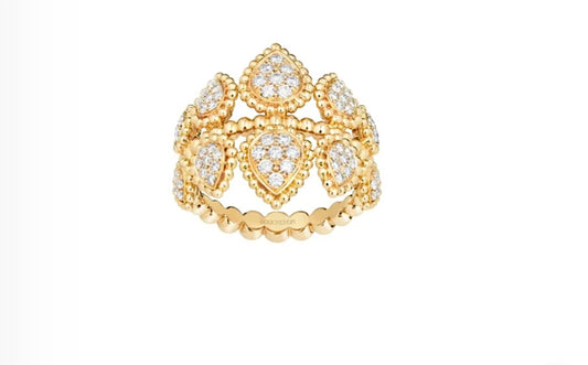 Boucheron Serpent Bohème Ring Multi-Pattern | بوشرون خاتم سيربان بوهيم متعدد الأنماط