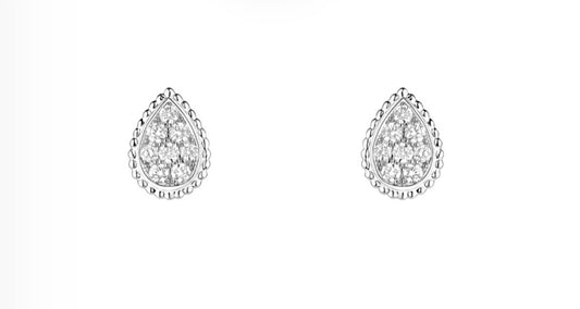Boucheron Serpent Bohème Motif Earrings Diamond | بوشرون أقراط سيربان بوهيم موتيف الماس