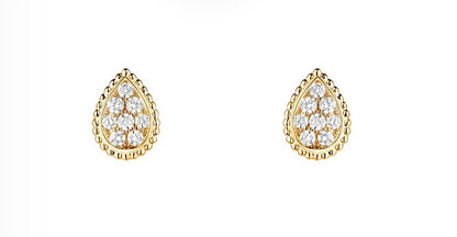 Boucheron Serpent Bohème Motif Earrings Diamond | بوشرون أقراط سيربان بوهيم موتيف الماس