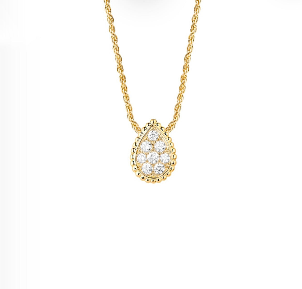 Boucheron Serpent Bohème Pendant S Motif Diamond | بوشرون قلادة سيربان بوهيم موتيف S الماس