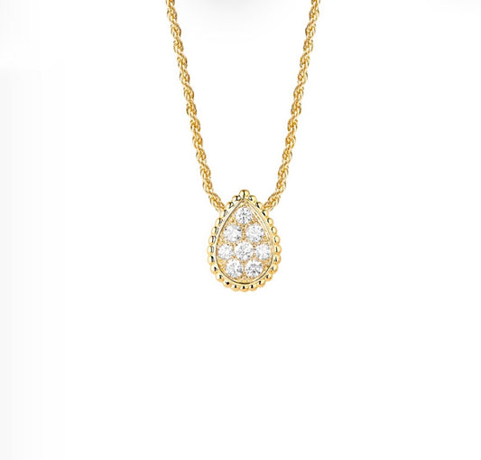 Boucheron Serpent Bohème Pendant S Motif Diamond | بوشرون قلادة سيربان بوهيم موتيف S الماس