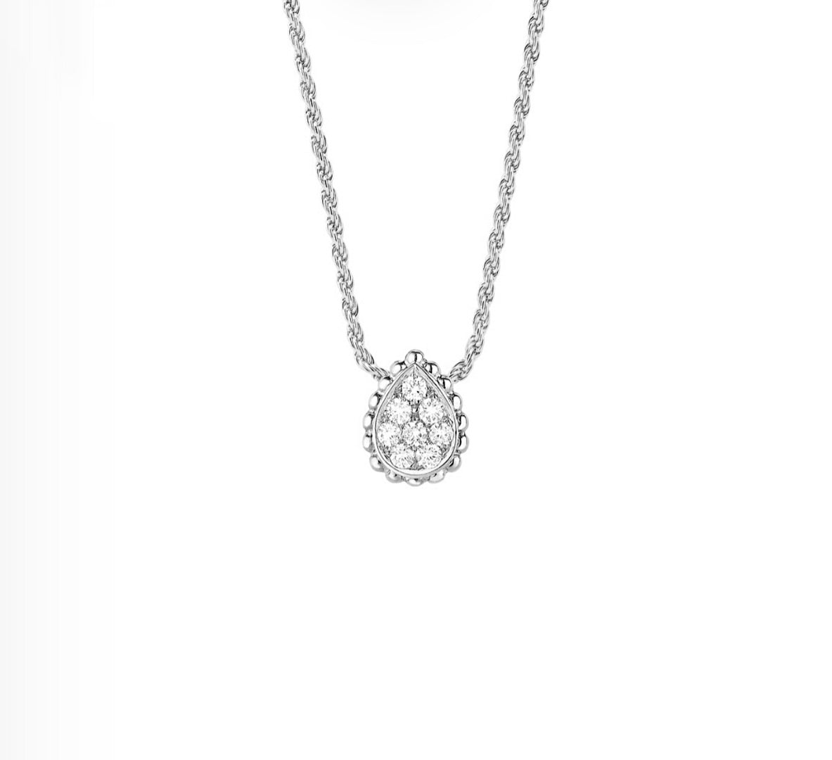 Boucheron Serpent Bohème Pendant XS Motif Diamond | بوشرون قلادة سيربان بوهيم موتيف XS الماس