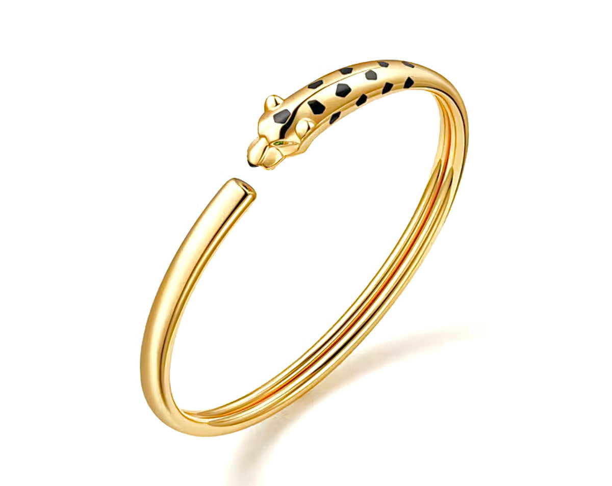 Panther Open Cuff Bracelet | سوار بانثر مفتوح