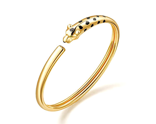 Panther Open Cuff Bracelet | سوار بانثر مفتوح